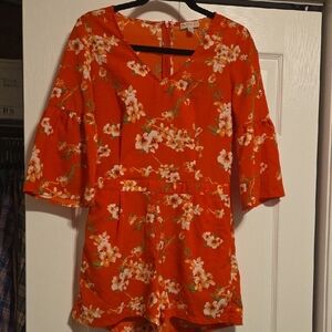 Eliane Rose Vibrant Floral Romper